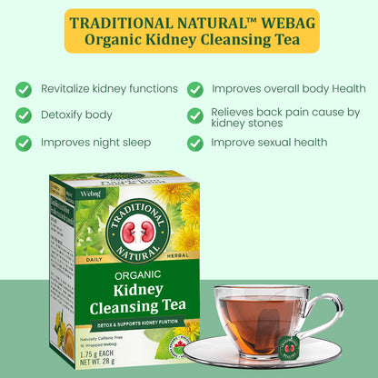 💥 2025 Limited 70% OFF ️⏳ TRADITIONAL NATURAL™ WEBAG Organic Kidney Cleansing Tea 🌙 Improve Kidney And Sexual Health 100% In 2 Weeks