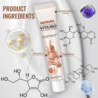 💥 2025 Mega Sale 70% OFF 🔥 Repigra Vitiligo Therapeutic Cream 🔆 Repigment With Care Every Day