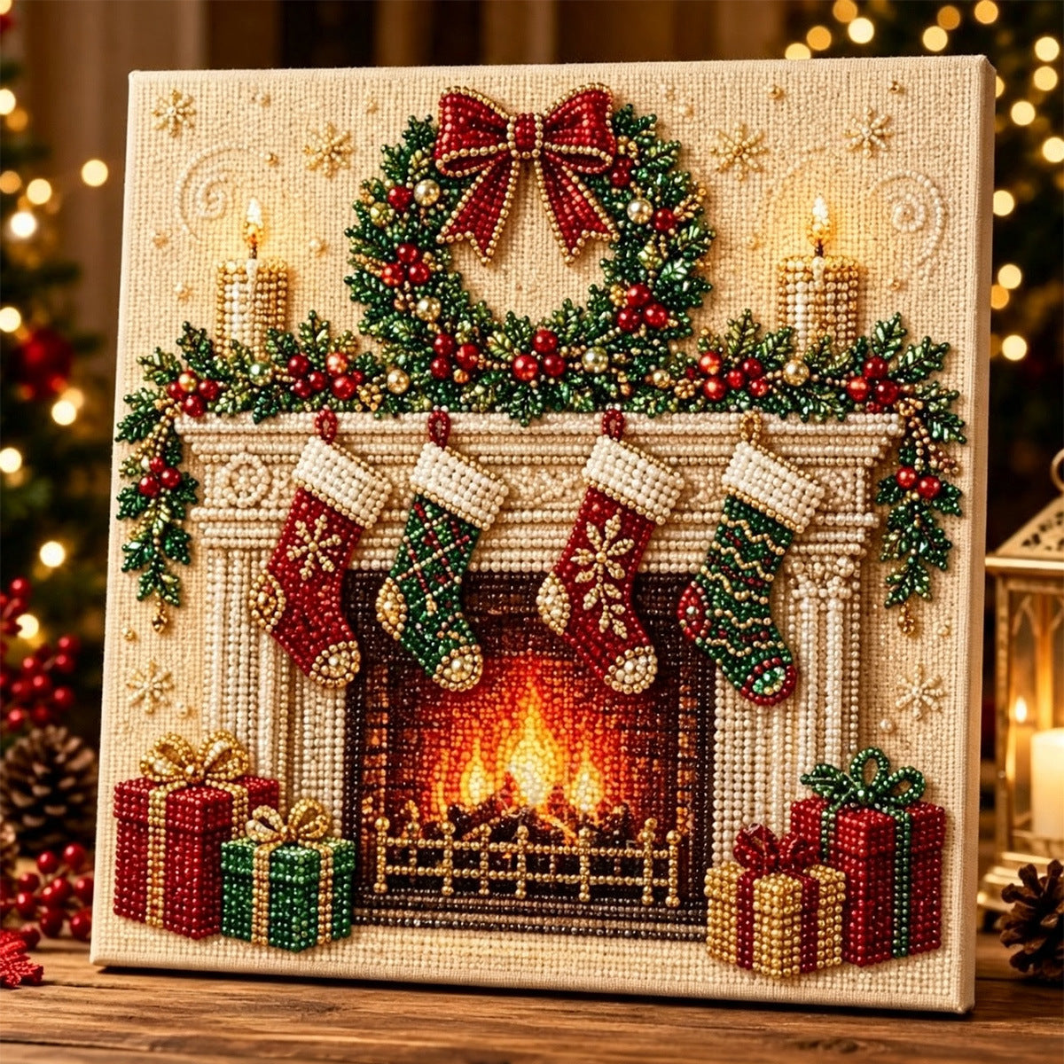 🔥 EARLY CHRISTMAS SALE 49% OFF 🎄 Holiday DIY Diamond Pearl Painting Art Kit