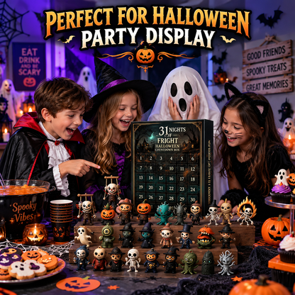 🎃 EARLY HALLOWEEN SALE 49% OFF 🔥 Halloween 31-Night Mystery Countdown Box
