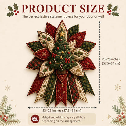 🎄 HOLIDAY 49% OFF ⛄ Festive Quilted Christmas Door Hanging DIY Sewing Kit