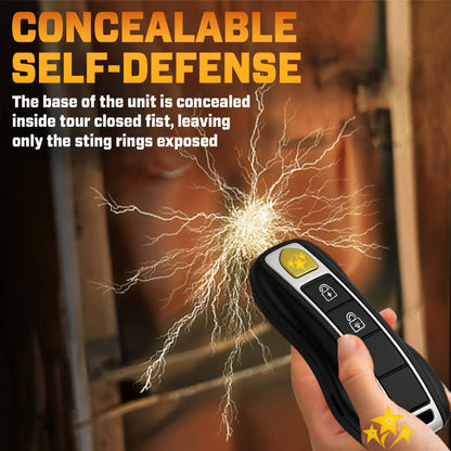 🛡️ 2025 Safety Alert 75% OFF ⚡️ SAFION V57 Stun Flashlight Car Key🔥Protection Anytime, Anywhere
