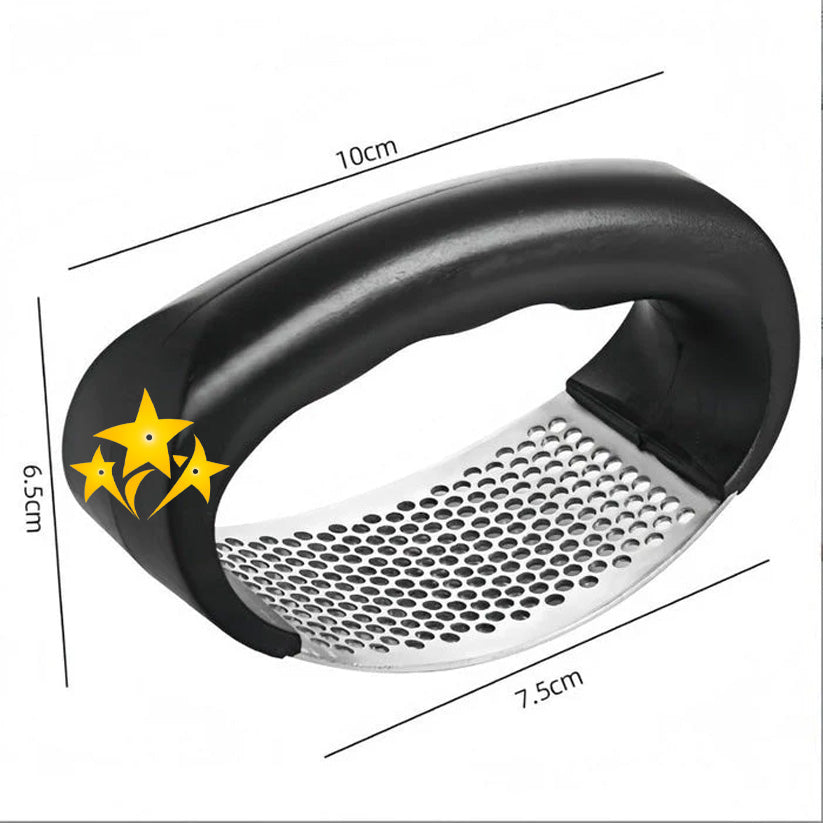 ✨ HOLIDAY SALE 49% OFF 🧄 Ergonomic Stainless Steel Garlic Press Rocker