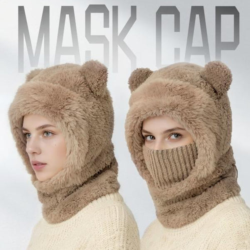 ️🎉 New Year Sale 50% OFF 🌡️ CozyCub™ 4-in-1 Beanie Winter Hat (Integrated Mask, Neck & Ears Warmer)
