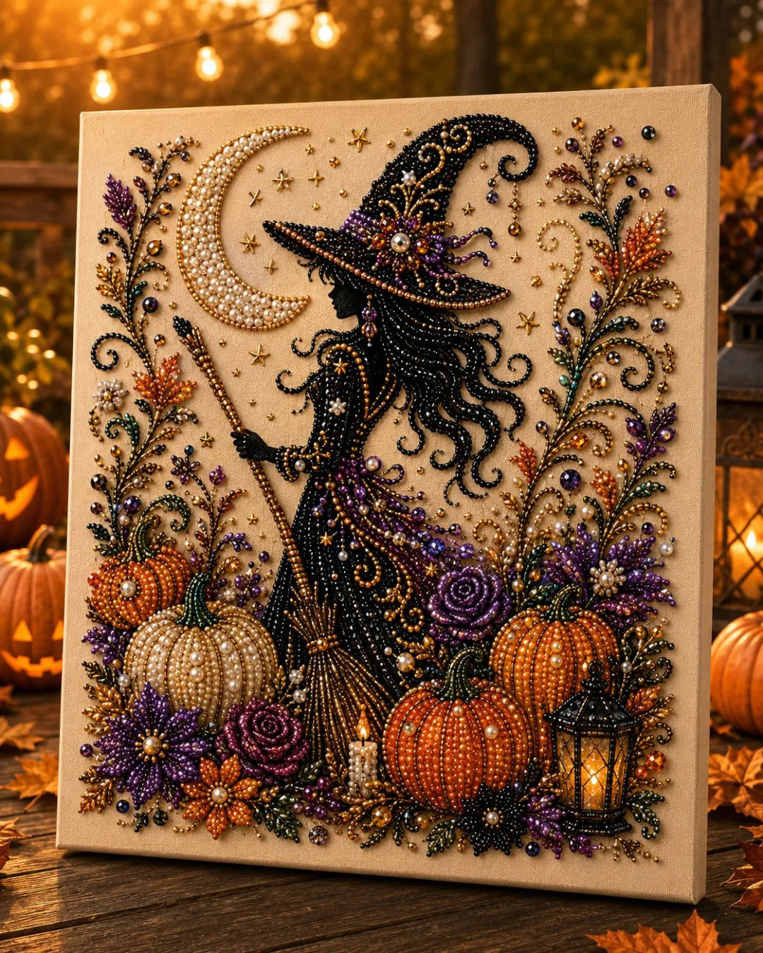 🔥 LAST DAY 49% OFF 🎃 Halloween Pearl Painting Art DIY Kit