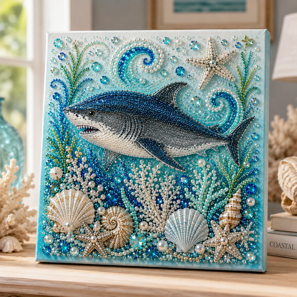 🔥 EARLY AUTMN SALE 49% OFF - DIY 3D Pearl Diamond Painting Kit – Ocean Wonders