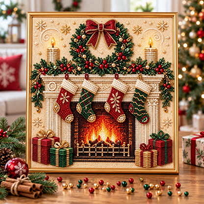🔥 EARLY CHRISTMAS SALE 49% OFF 🎄 Holiday DIY Diamond Pearl Painting Art Kit