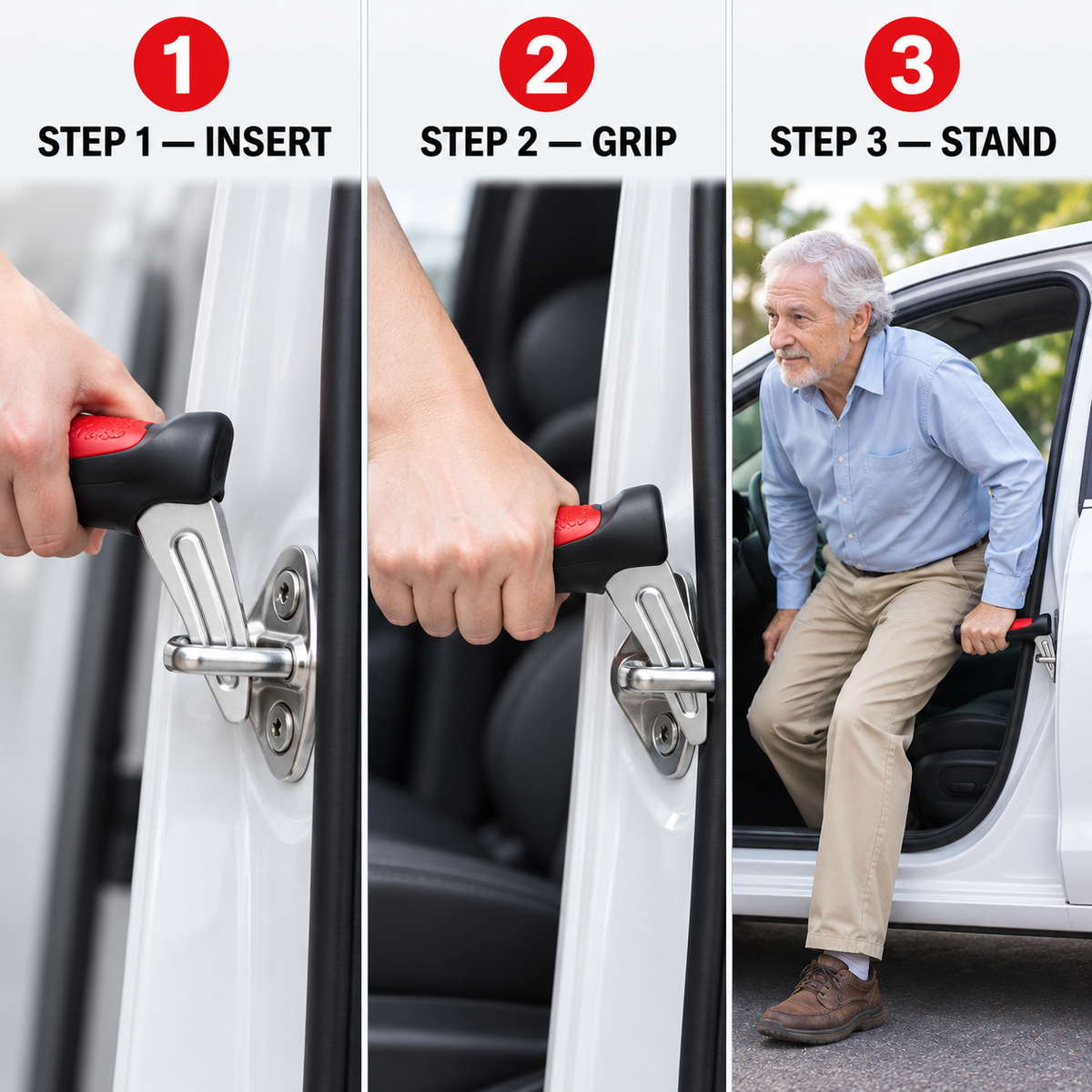 💥 LAST DAY 49% OFF 🔥 Multifunctional 5-in-1 Car Door Assist Handle