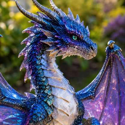 ⏰ LIMITED-TIME 49% OFF 🔥 Amethyst Crystal Dragon Solar Garden Light