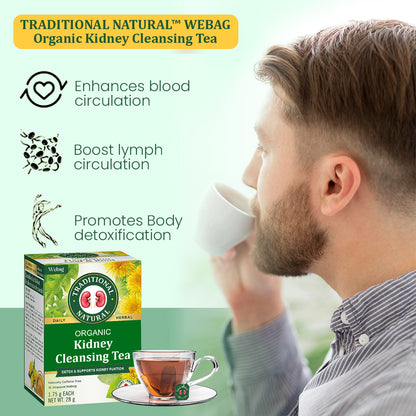💥 2025 Limited 70% OFF ️⏳ TRADITIONAL NATURAL™ WEBAG Organic Kidney Cleansing Tea 🌙 Improve Kidney And Sexual Health 100% In 2 Weeks