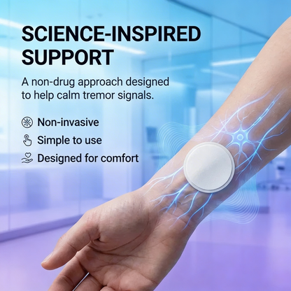 🔥 Hot Sale 70% OFF 🔥 Steadix™ Hands Tremor Control Patch | Drug-Free, Non-Invasive