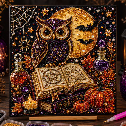 🎃 HALLOWEEN SALE 49% OFF 👻 Halloween Sparkle DIY Pearl Art Kit ✨