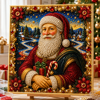 Classic Mona-Santa Portrait