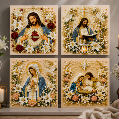 ⏰ LAST DAY 49% OFF ⭐ Divine Grace DIY Pearl Art Kit ✨