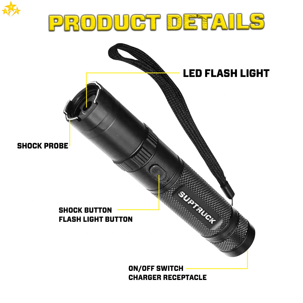 🚨2025 EXCLUSIVE SALE: 70% OFF⏳SUPTRUCK™ ZAPTOR Stun Flashlight ⚡