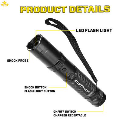 🚨2025 EXCLUSIVE SALE: 70% OFF⏳SUPTRUCK™ ZAPTOR Stun Flashlight ⚡