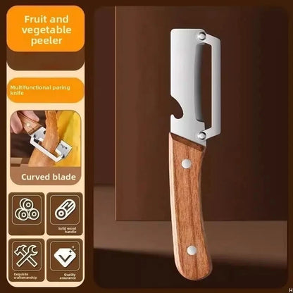 🥗 Kitchen Multi-Function Stainless Steel Thickened Fruit Peeler Knife