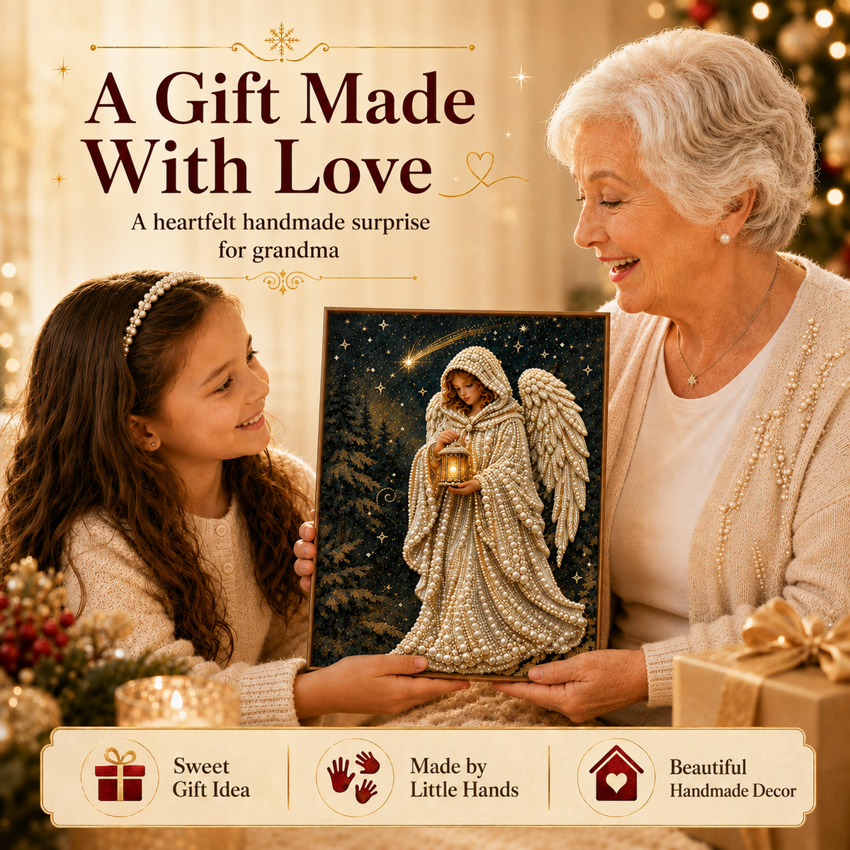 ❄️ EARLY CHRISTMAS SALE 70% OFF 🎄 Christmas & Nativity 3D Pearl Art DIY Kit