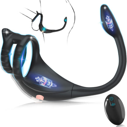 🔥 Hot Sale 70% OFF 💪 ViroX 3in1 Prostate & Ring Control Massager
