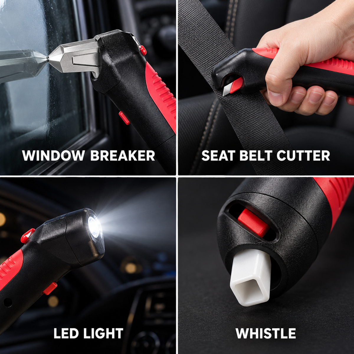 💥 LAST DAY 49% OFF 🔥 Multifunctional 5-in-1 Car Door Assist Handle