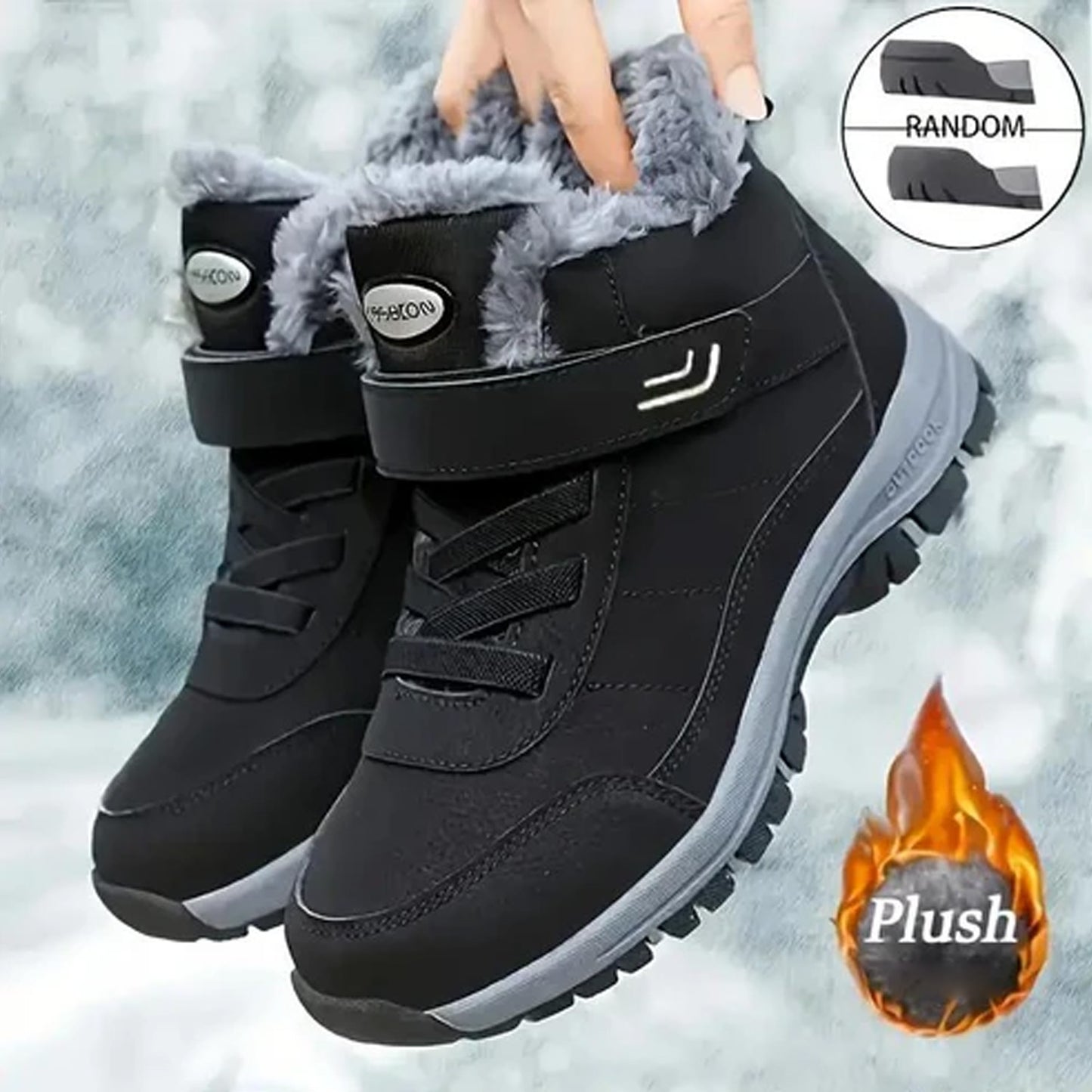 3S™ Warm Anti-Slip Winter Shoes with Orthopedic Support