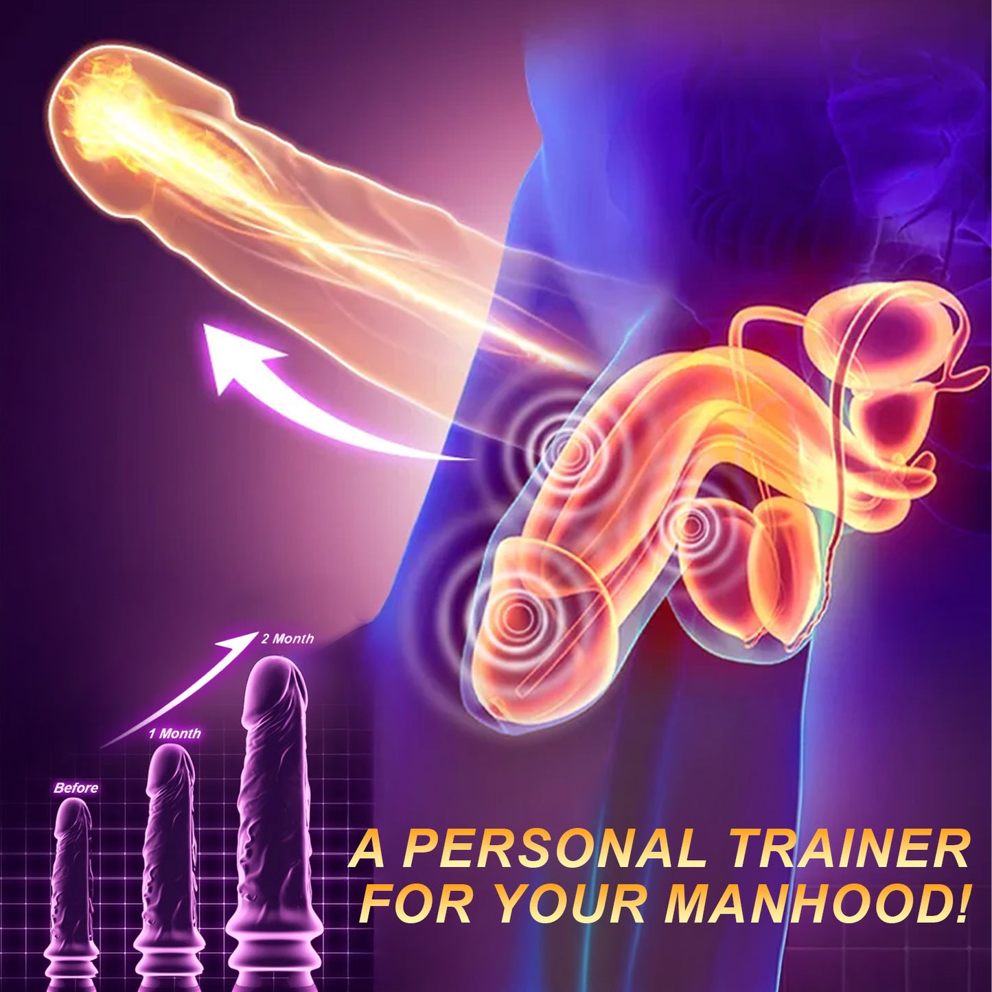 2026 Upgraded EdgeX™ 4IN1 Shockwave Therapy Trainer with APP Remote Control