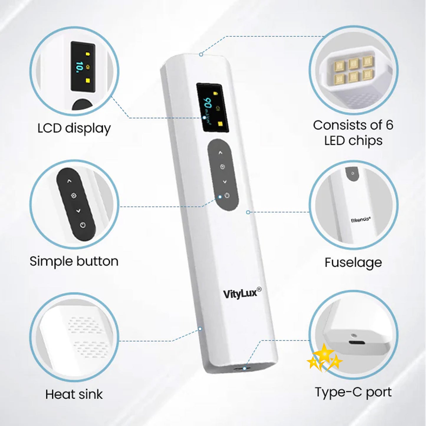 💥 VityLux® DermaBeam Vitiligo Laser Therapy System 🔆 3-5 Seconds Vitiligo Treatment - 2 Weeks To Visibly Better Skin