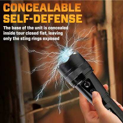 💥 2026 Upgrade 75% OFF ️🔦 SUPTRUCK™ VoltGuard X95 2in1 Stun Flashlight ⚡ Light in Dark, Power in Danger