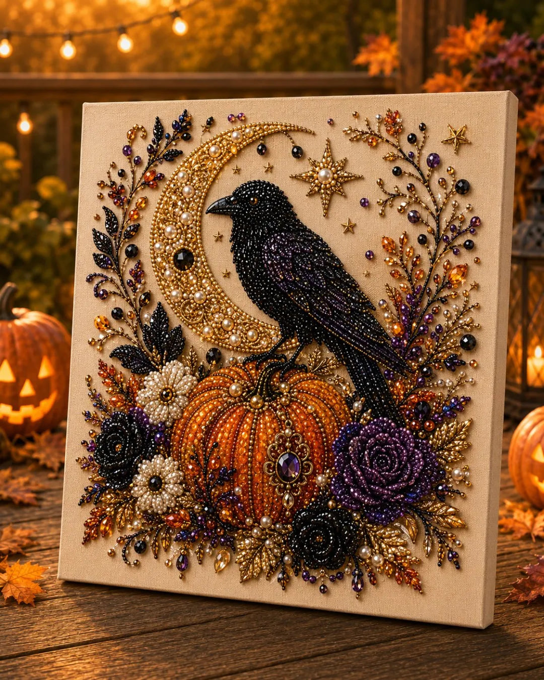 🔥 LAST DAY 49% OFF 🎃 Halloween Pearl Painting Art DIY Kit