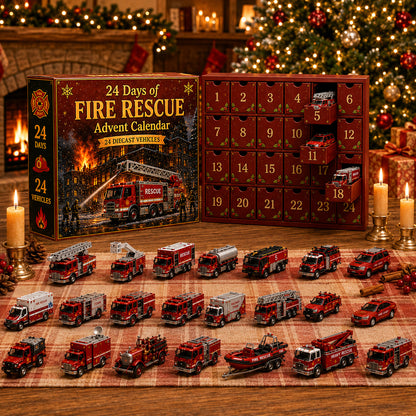 🎄 Early Christmas 49% OFF 🚒 2026 Christmas Fire Rescue - 24 Days Of Fire Rescue Surprises 🎁