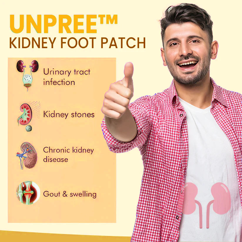 Unpree™ Bee Venom Kidney Foot Patch - Detox and Revitalize Naturally