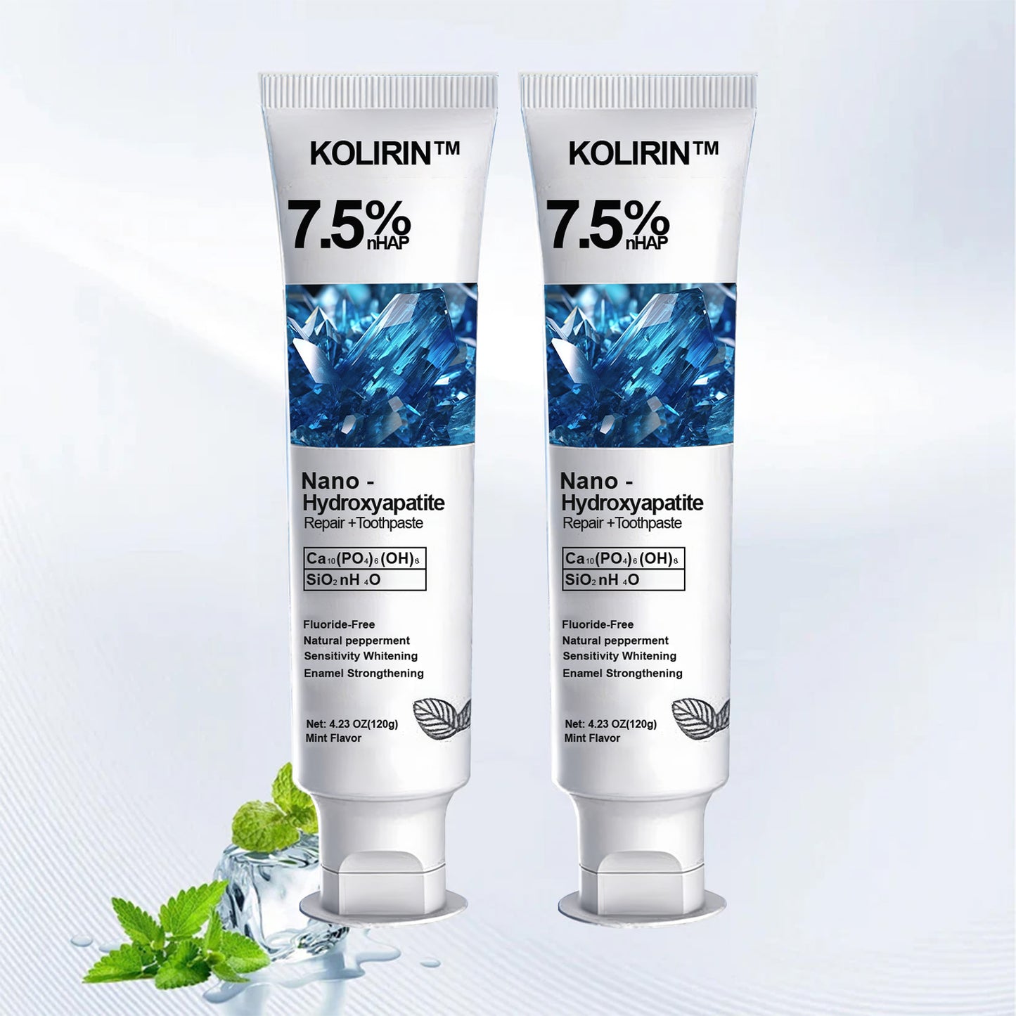 💥 2026 Big Sale 60% OFF ️🦷 KOLIRIN™ Hydroxyapatite Enamel Repair Dental Toothpaste