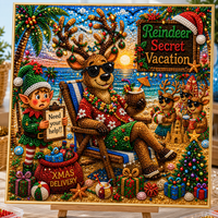 Reindeer's Secret Vacation