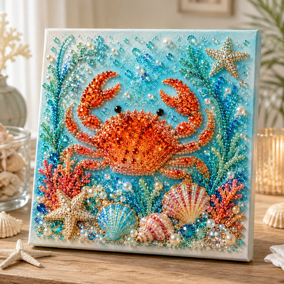 🔥 EARLY AUTMN SALE 49% OFF - DIY 3D Pearl Diamond Painting Kit – Ocean Wonders