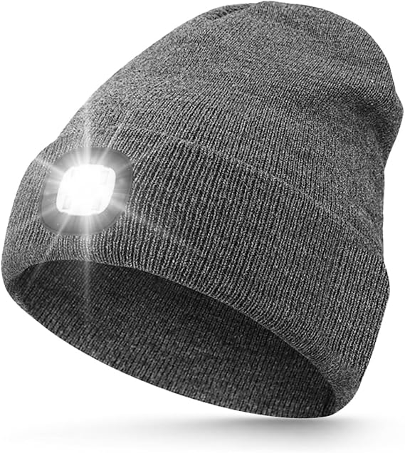 ❄️ EARLY CHRISTMAS 49% OFF 🔥 Rechargeable LED Beanie Hat (Unisex)