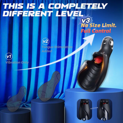 SUMMER DAY 70% OFF 💪 2026 Upgraded Oralix™ PRO 3-in-1 Tongue Stimulation Performance Trainer – Adjustable Universal Fit