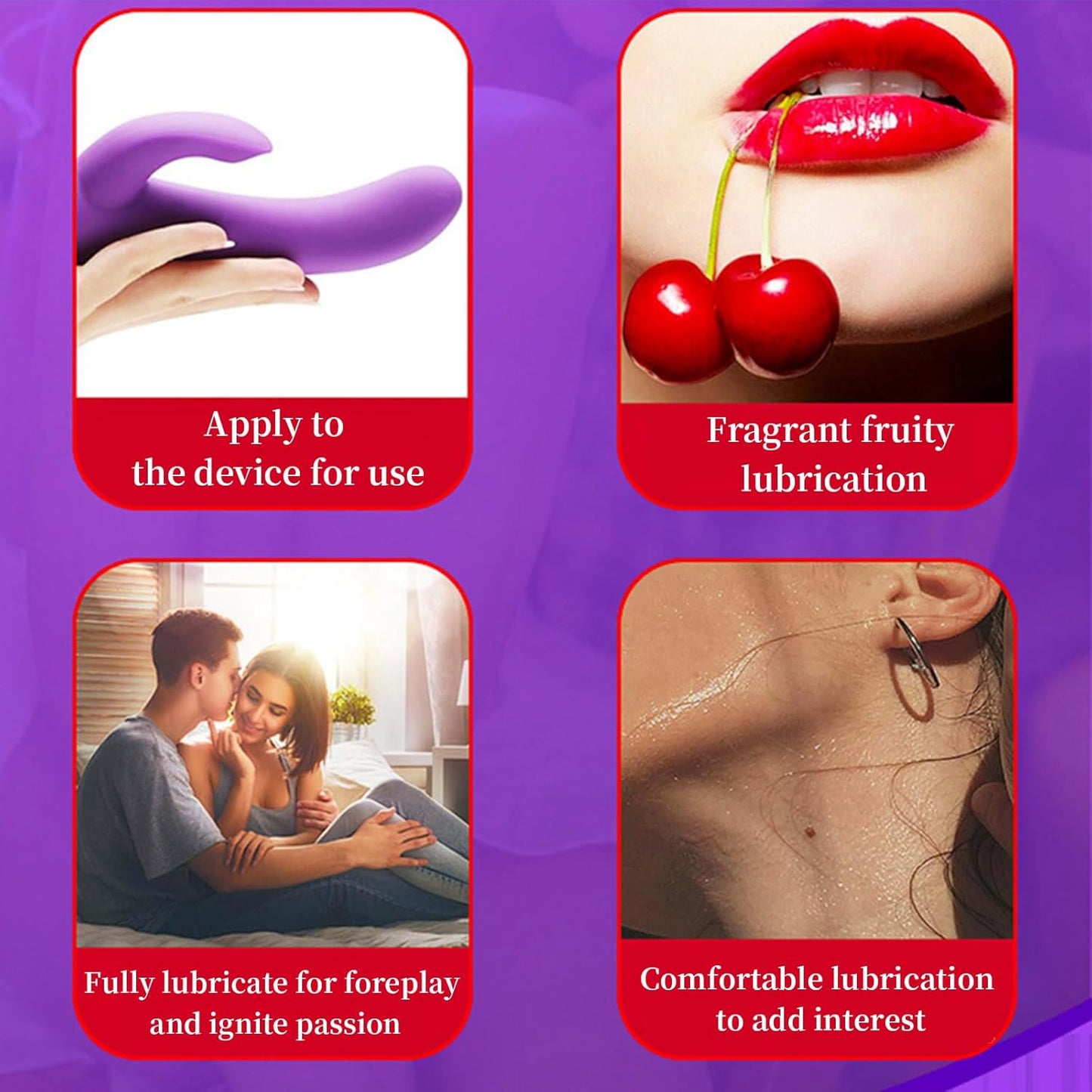 Strawberry Flavoured Lubricant 💧 Edible Flavored Oral Gel Lube