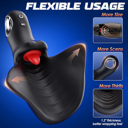 SUMMER DAY 70% OFF 💪 2026 Upgraded Oralix™ PRO 3-in-1 Tongue Stimulation Performance Trainer – Adjustable Universal Fit