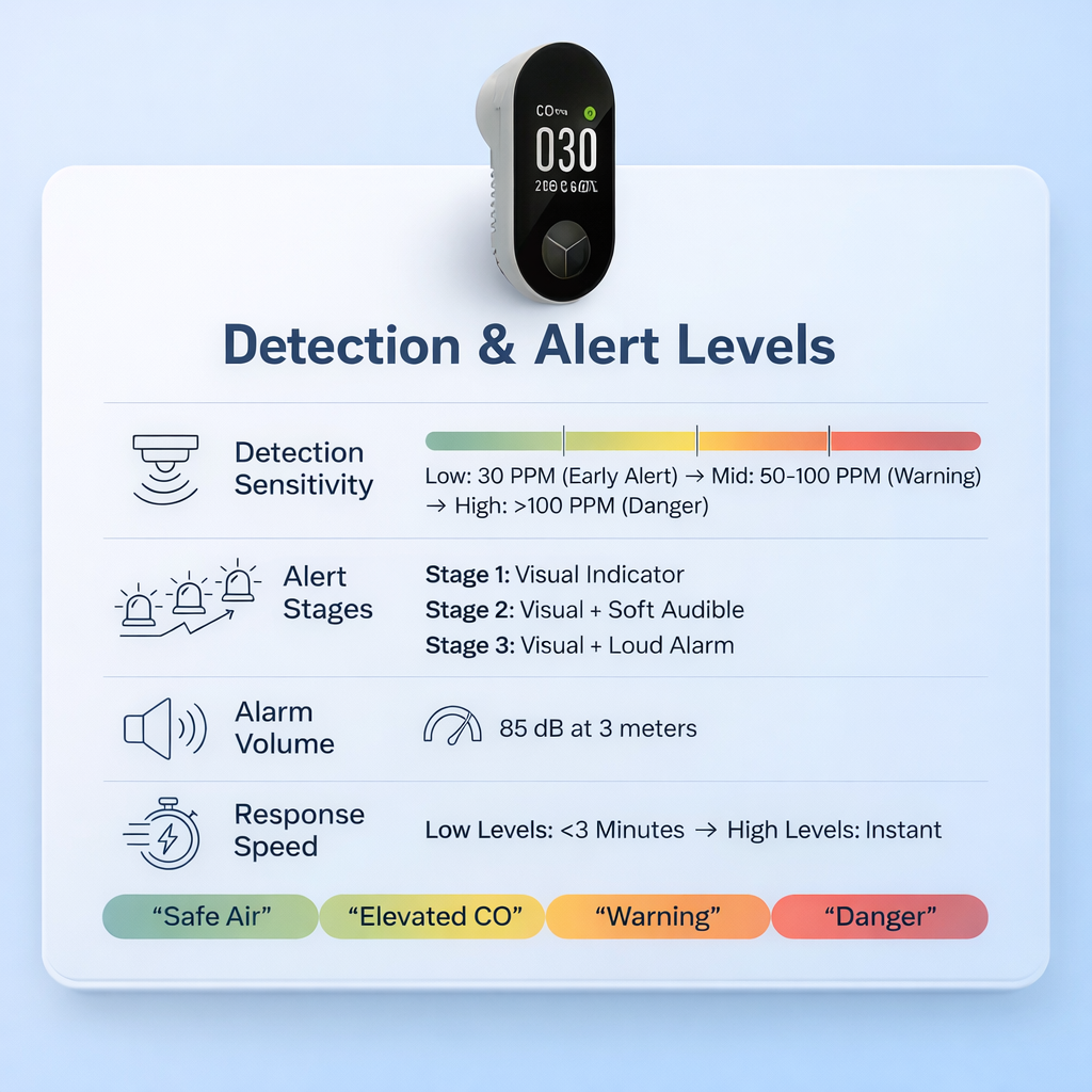 🛡️ 2026 Upgraded 70% OFF 🔔 ALERTSAFE™ 4in1 Safety CO Detector ⚠️ Air Safety Monitor