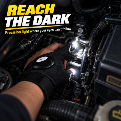 🔥 LAST DAY 49% OFF ⚡ 2026 Upgrade Hands-Free LED Flashlight Gloves