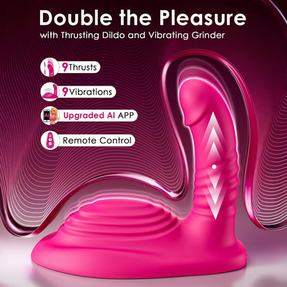 💦 Sale 70% OFF 💋 2026 Upgraded THRUSTORA™ 7-in-1 Smart App Riding, Grinding & Thrusting Vibrator