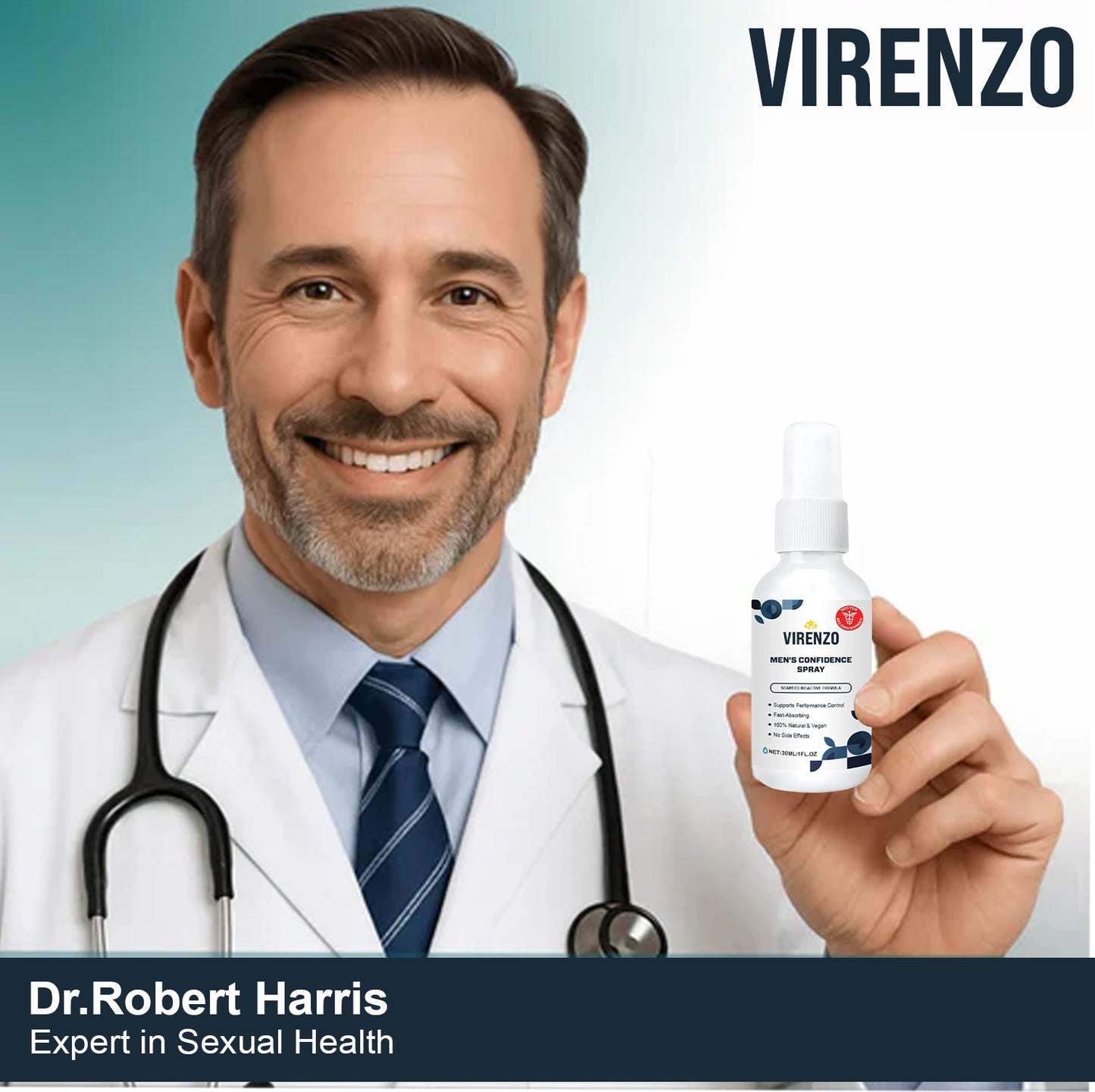 💪 2026 New VIRENZO Men’s Confidence Spray 🔥 Effects within 43s