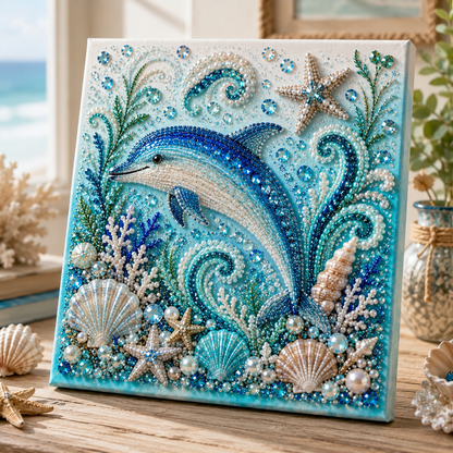 🔥 EARLY AUTMN SALE 49% OFF - DIY 3D Pearl Diamond Painting Kit – Ocean Wonders