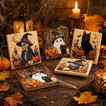 🔥 LAST DAY 49% OFF 🎃 Halloween Pearl Painting Art DIY Kit