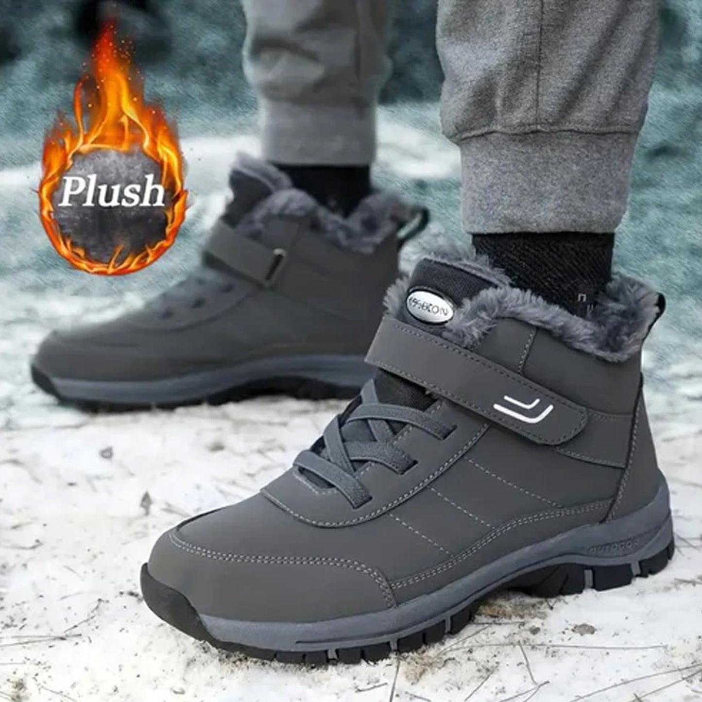 3S™ Warm Anti-Slip Winter Shoes with Orthopedic Support