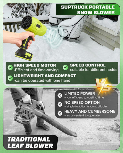 ❄️ Holiday Sale 70% ️OFF ⏳ 2026 SUPTRUCK™ 5000W Turbo Jet Fan Snow Blower 2.0