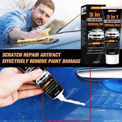 🔥 Hot Sale 70% OFF 🔥 Homivex™ 3 in 1 Car Scratch Remover Wax For All Vehicles