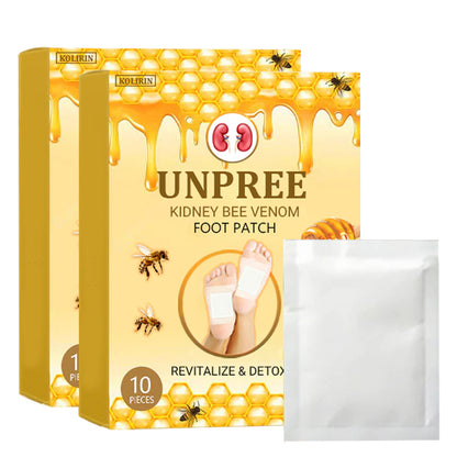 Unpree™ Bee Venom Kidney Foot Patch - Detox and Revitalize Naturally