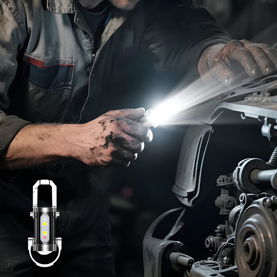 ⏰ TODAY ONLY 49% OFF 🔥 PocketBeam™ Rechargeable Keychain Flashlight