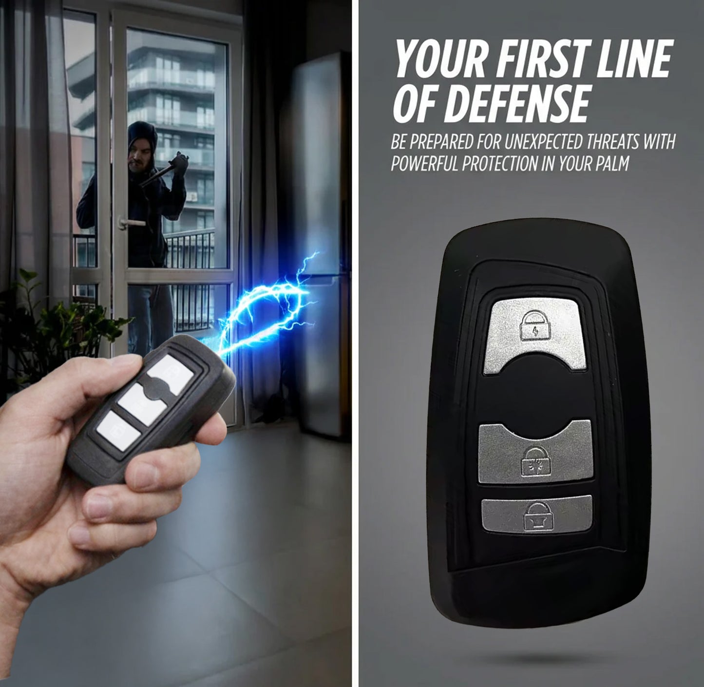 💥 2026 Hot Sale 75% OFF ️🔦 SUPTRUCK™ VoltKey Pro Stun Car Keychain ⚡